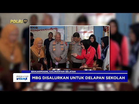 POLDA KALSEL RESMIKAN SPPG UNTUK 1.700 ANAK