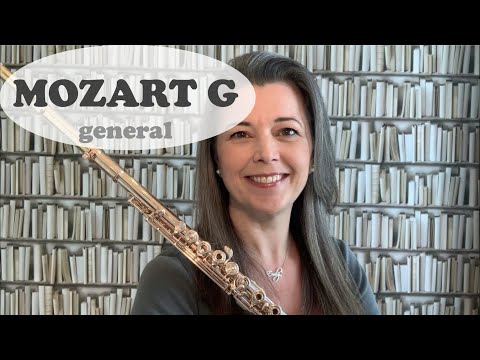 Mozart G major: Flute TUTORIAL part 1 (general comments)