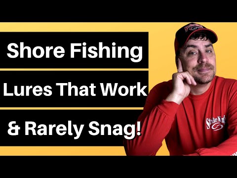 My 5 Favorite Shore Fishing Lures to Catch Bass | Bank Fishing Lures That Work and Rarely Get Stuck