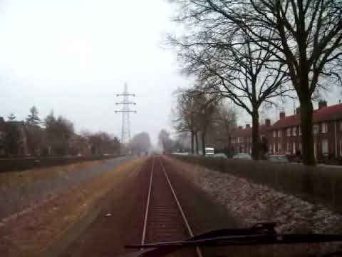 Nadering Nijverdal met de trein