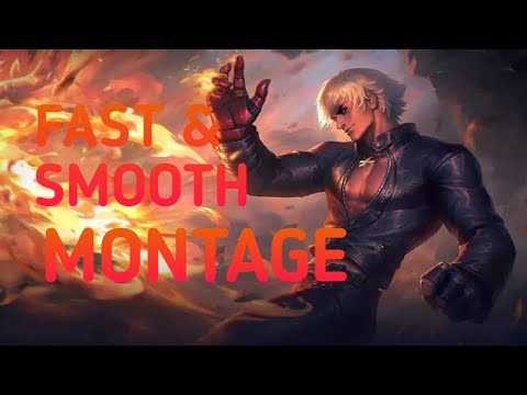 GUSION FAST & SMOOTH COMBO | GUSION MONTAGE | MLBB