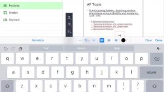 In app annotations in Canvas