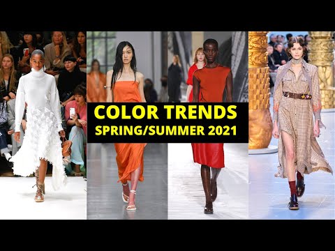 SPRING/SUMMER FASHION COLOR TRENDS 2022