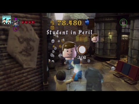 Lego Harry Potter Years 5-7 Walkthrough - Knockturn alley