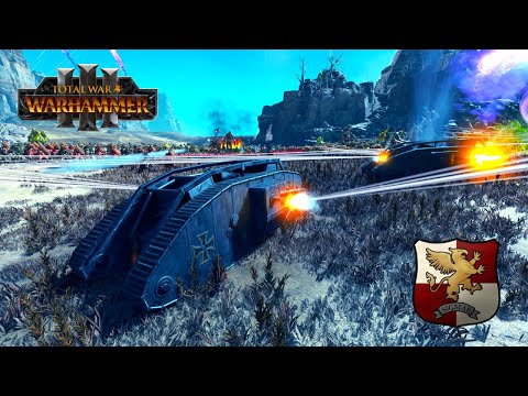 GERMAN IMPERIAL ARMY VS Warriors of Chaos-TW Millennium Mod|Total War WARHAMMER 3|FIRESupport | 2.5K