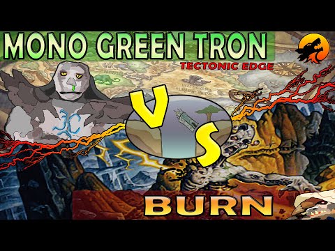 Mono Green Tron VS Burn｜Life Gain or Trinisphere? ｜MTGO Modern League Match