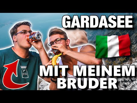 1 Tag lang essen wie Gym Daniels mit meinem großen Bruder am Gardasee (24 Stunden EIS und PIZZA)
