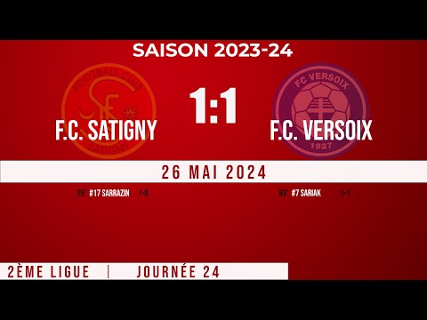[26.05.2024] F.C. Satigny 1 - F.C. Versoix 1