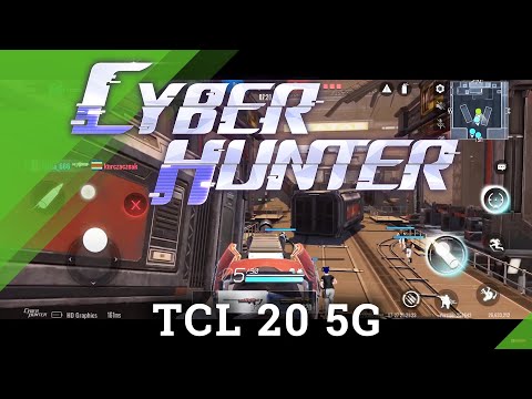 TCL 20 5G - Cyber Hunter (Screen Recording) | Check TCL 20 5G Performance in Games