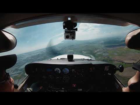 Forward and Side Slips On A Cessna 172