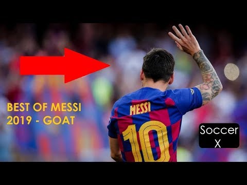 WIESO MESSI DER BESTE ⚽ SPIELER DER WELT IST! BEST OF 2019 / Soccer X / 4k video