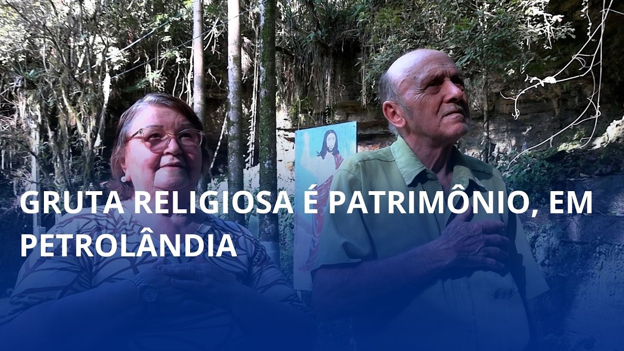 Gruta religiosa é patrimônio, em Petrolândia
