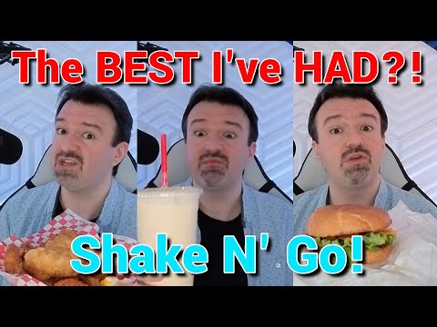 THE BEST I've EVER HAD?!? DSP Tries It Ep. 226 - Shake N' Go BBQ Hickory Burger & Seafood!