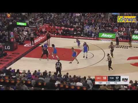 Pascal Siakam spin and euro step