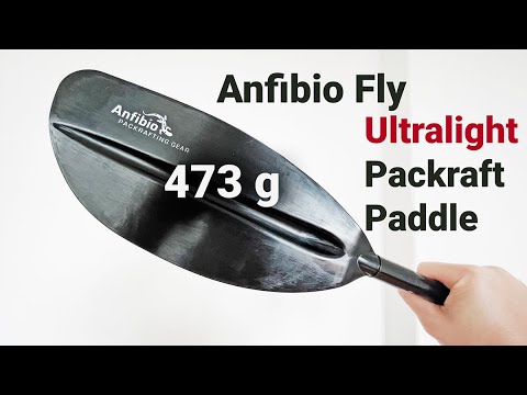 ANFIBIO FLY ultralight paddle Hands-On Inspection Detailed View