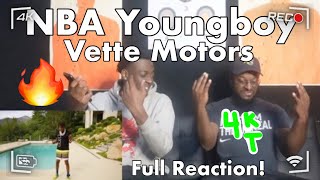 NBA YoungBoy - Vette Motors REACTION! 🔥YOUNGBOY HEATING UP🥵🗣