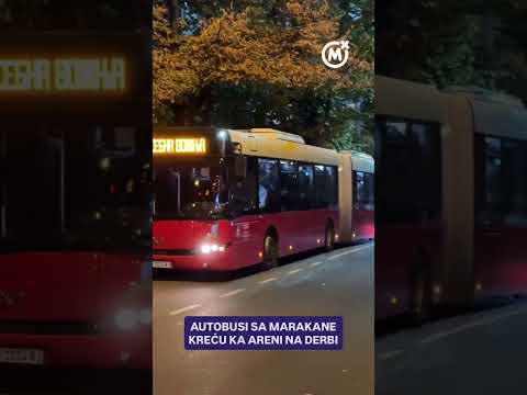 Navijači Crvene zvezde se sa Marakane sele u Beogradsku arenu 🔴⚪️