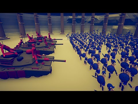 Tanks VS Every Unit ( Army x200 ) - totally accurate battle simulator