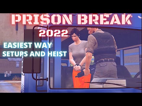 Prison Break heist and setups all roles GTA Online CMM second heist