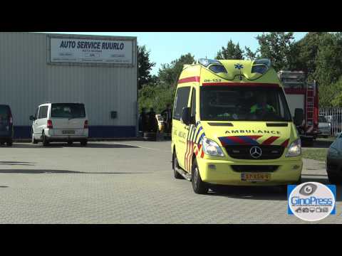 Zwaar gewonde bij bedrijfsongeval Ruurlo