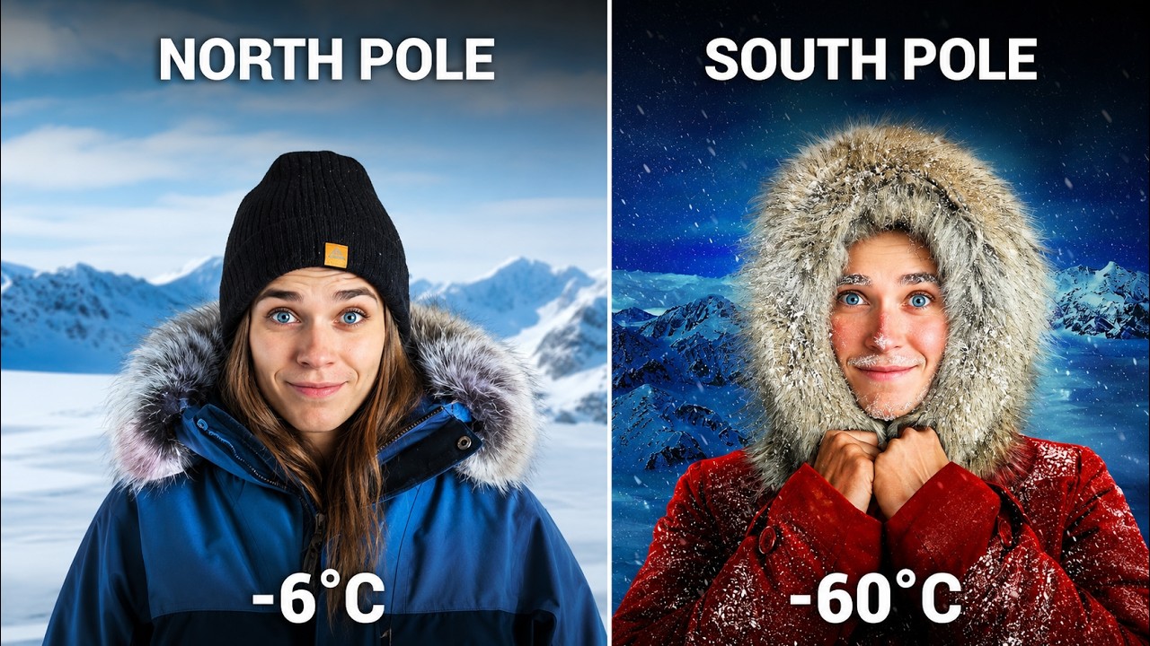 दुनिया की सबसे बड़ी गलतफहमी का सच| Why Arctic and Antarctica Are Completely Different?