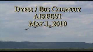 preview picture of video 'Thunderbirds at Dyess / Big Country Airfest 2010'