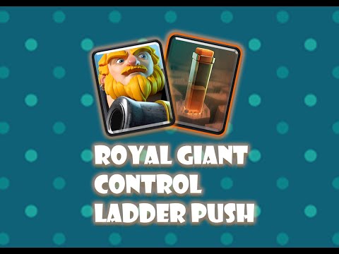Royal Giant Control Ladder Push 6500+ || Clash Royale Gameplay