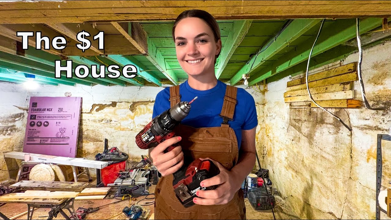 My $1 House: Saving My Neglected Basement