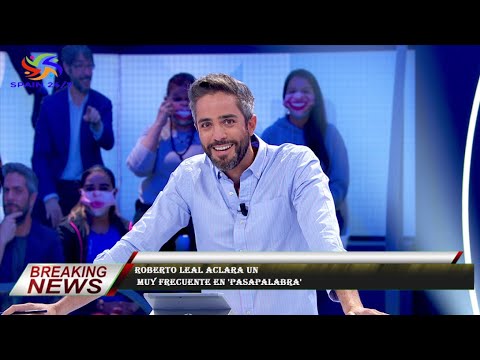 Roberto Leal aclara un  muy frecuente en 'Pasapalabra'
