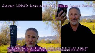 Lights, camera and wildlife action. My newest light for video since the light is not always perfect!