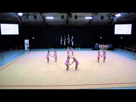 Støkk - Viólin FM finalan í estetiskum fimleiki 2015