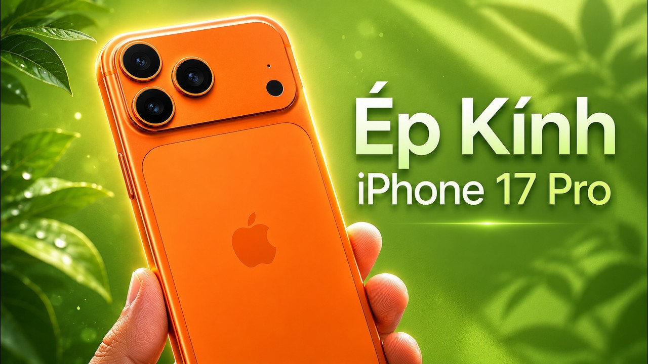 Video Thay mặt kính iPhone 17 Pro
