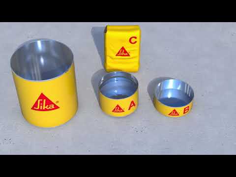 How to mix Sikadur Epoxy