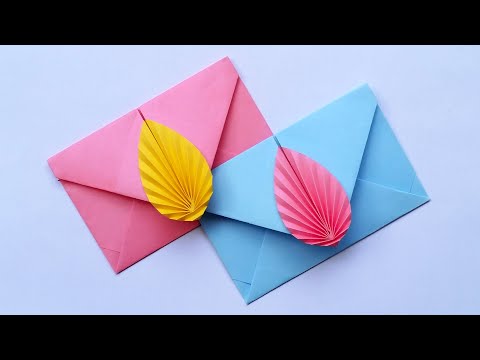 Envelope Making with Paper [Without Scissors Glue And Tape] 📨 DIY Envelope | Easy Origami Envelope