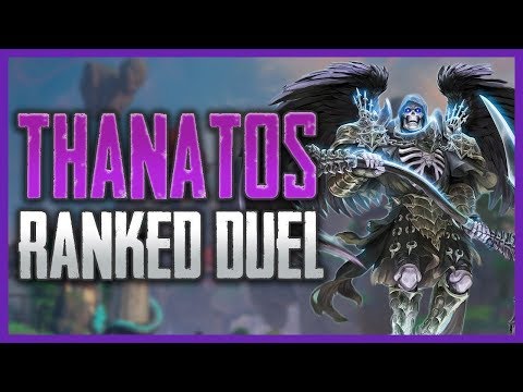 SMITE RANKED DUEL: THANATOS! CAN I HANDLE THE ANUBIS? RANKED DUEL #1