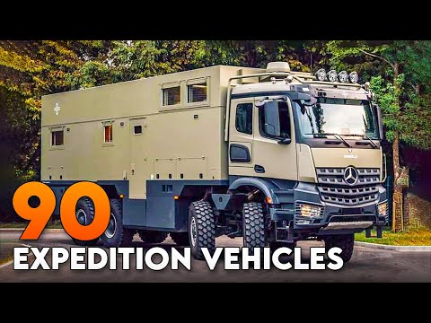 90 Most Amazing Expedition Vehicles That Can Conquer Any Terrain