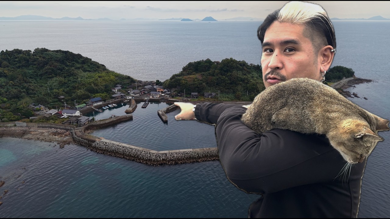 🐱 Un PUEBLO ABANDONADO en una isla de GATOS
