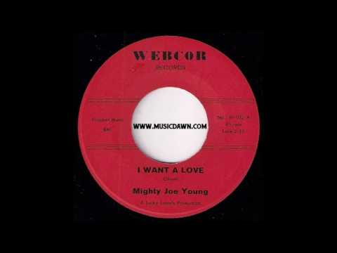 Mighty Joe Young - I Want A Love [Webcor Records] 1965 R&B Soul Mod 45 Video