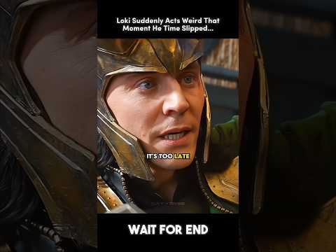 Loki Meet Thor While Timeslipping ???? #shorts
