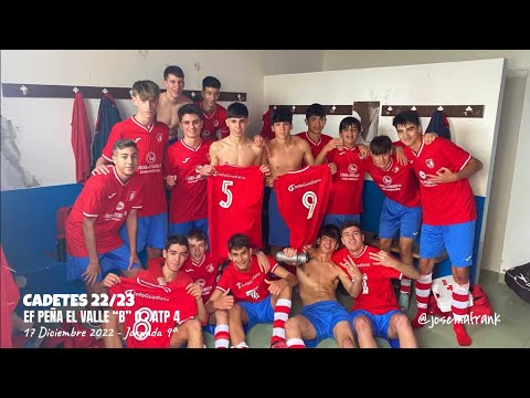 CADETES J9ª 22/23 🎥 RESUMEN GOLES, JUGADAS Y PARADAS EF PEÑA EL VALLE B 0 - ATLETICO PUEBLONUEVO 4