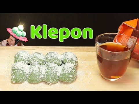 ASMR Klepon - Indonesian Sweet Rice Cake Mukbang