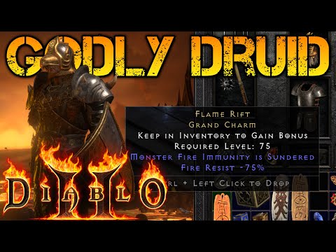NEW FIRE DRUID DESTROYS | Diablo 2 Resurrected
