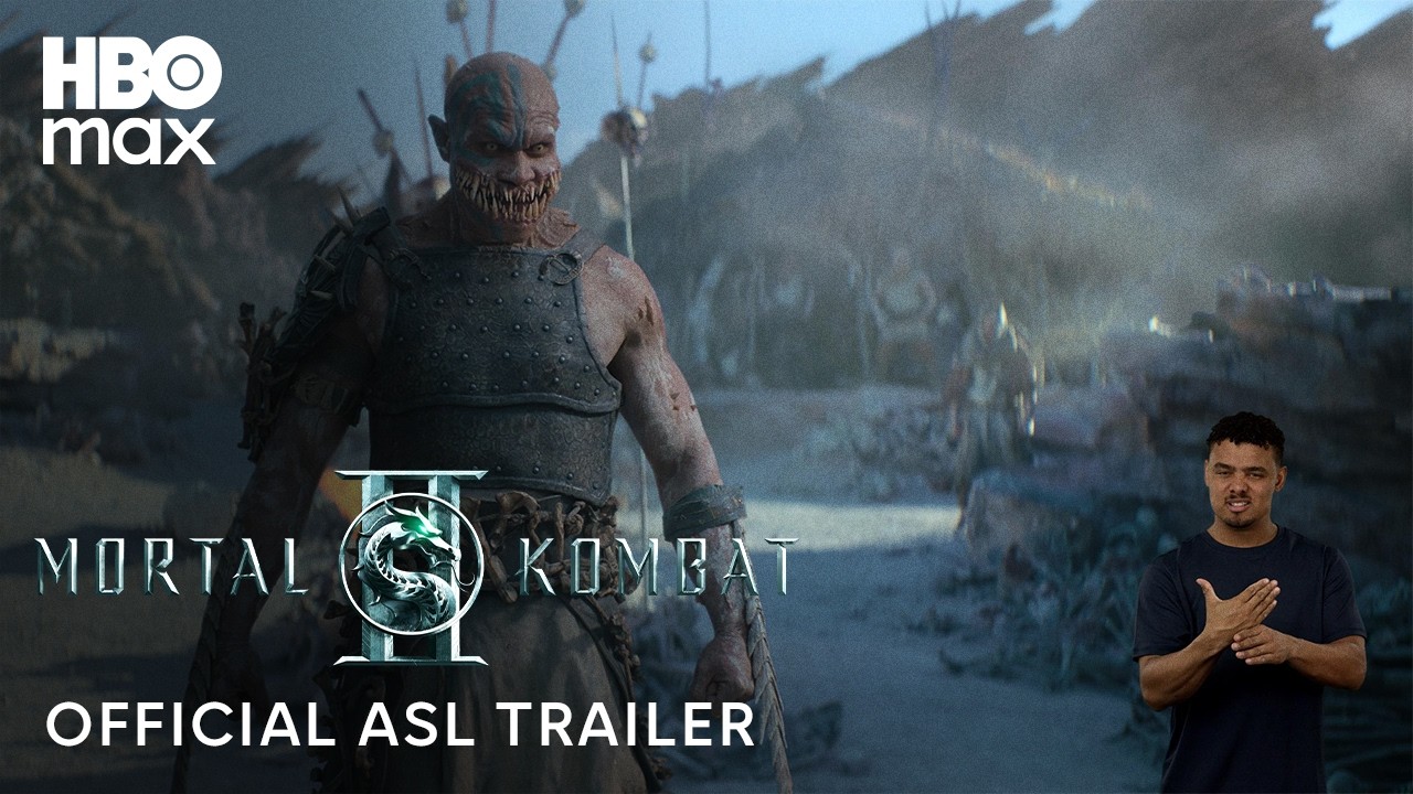 Mortal Kombat II | Official American Sign Language Trailer | HBO Max