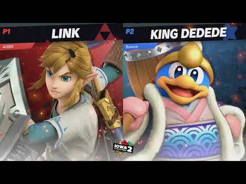 Sandy (Pikachu, Link, Falco) vs. Gunla (Dedede) - IUS2 Smurf