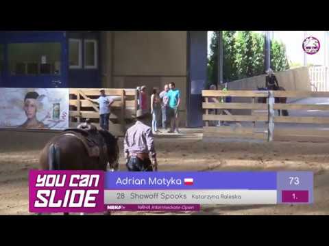 You Can Slide 2 2018 NRHA Intermediate Open   Showoff Spooks Adrian Motyka - 73point