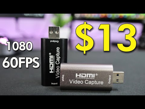 EBTOOLS Video Card, 3.0 to USB C 4K 1080P 60FPS, No Driver Needed Low Latency for Streaming Game Recording, with PD 100W and USB A Adapter video review thumbnail