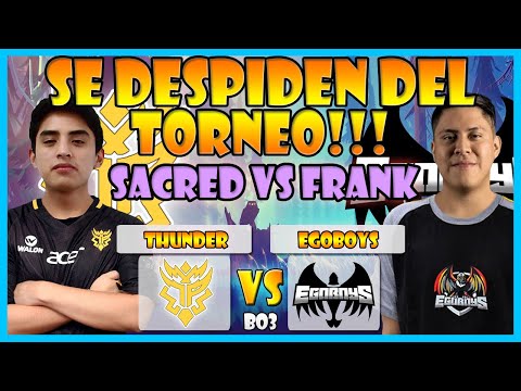 THUNDER PREDATOR VS EGOBOYS BO3 [GAME 3] ELIMINACIÓN - REALMS COLLIDE: THE BURNING DARKNESS - DOTA 2