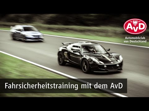 Fahrsicherheitstraining mit der AvD Driving Academy