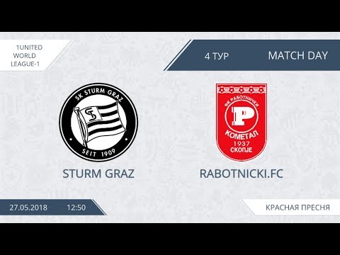 AFL18. United World League-1. Day 4. Sturm Graz - Rabotnichki.FC