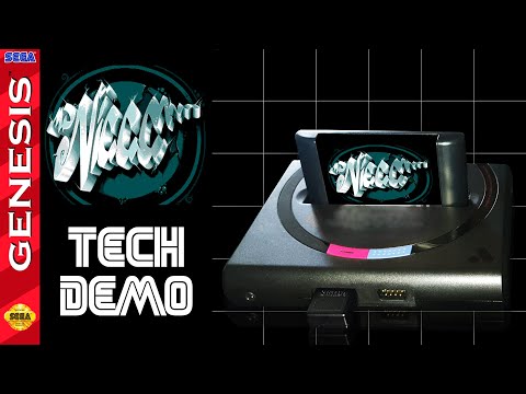 MD NICCC by Titan (2019) - Sega Mega Drive / Genesis - Tech Demo - On Mega SG